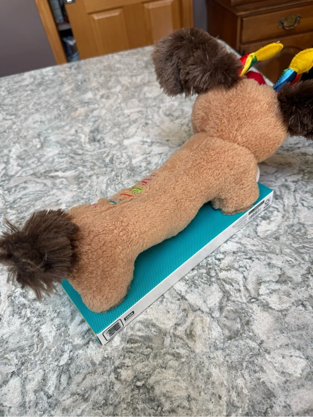Light-Up Animated Plush Birthday Dog - Brown Lighted Plush